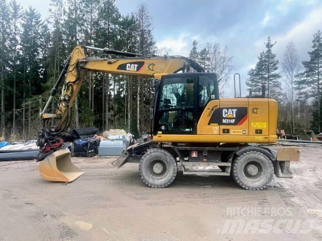 CAT M 314 F Lastik tekerli ekskavatörler
