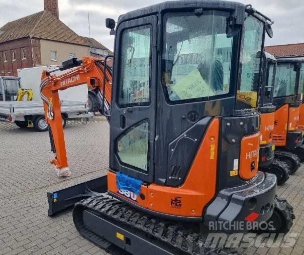 Hitachi ZX38U-6 Mini ekskavatörler, 7 tona dek