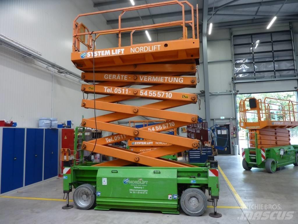 HAB S 175 12 E2WD Makasli platformlar