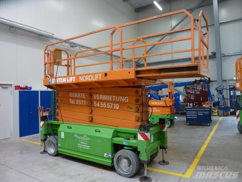 HAB S 175 12 E2WD Makasli platformlar