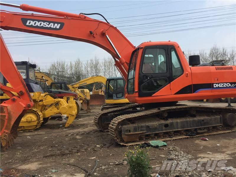 Doosan dh220lc-7 Paletli ekskavatörler