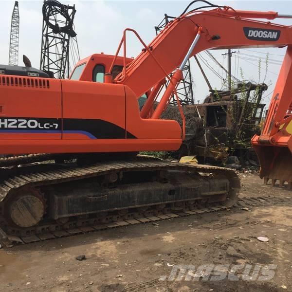 Doosan dh220lc-7 Paletli ekskavatörler