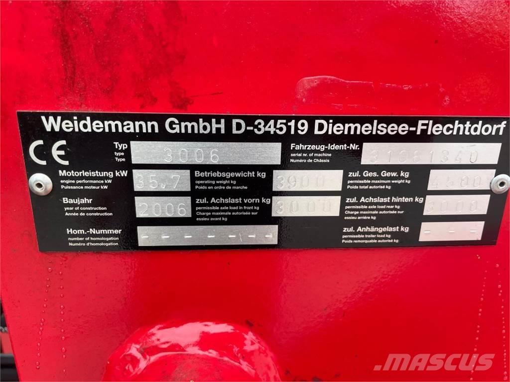 Weidemann 3006 Tekerlekli yükleyiciler