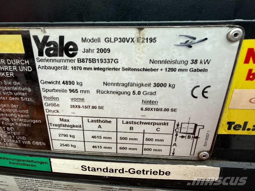 Yale GLP 30 LPG'li forkliftler