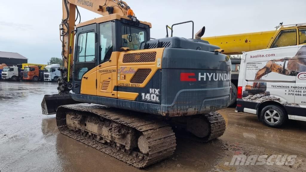 Hyundai HX 140 L Paletli ekskavatörler
