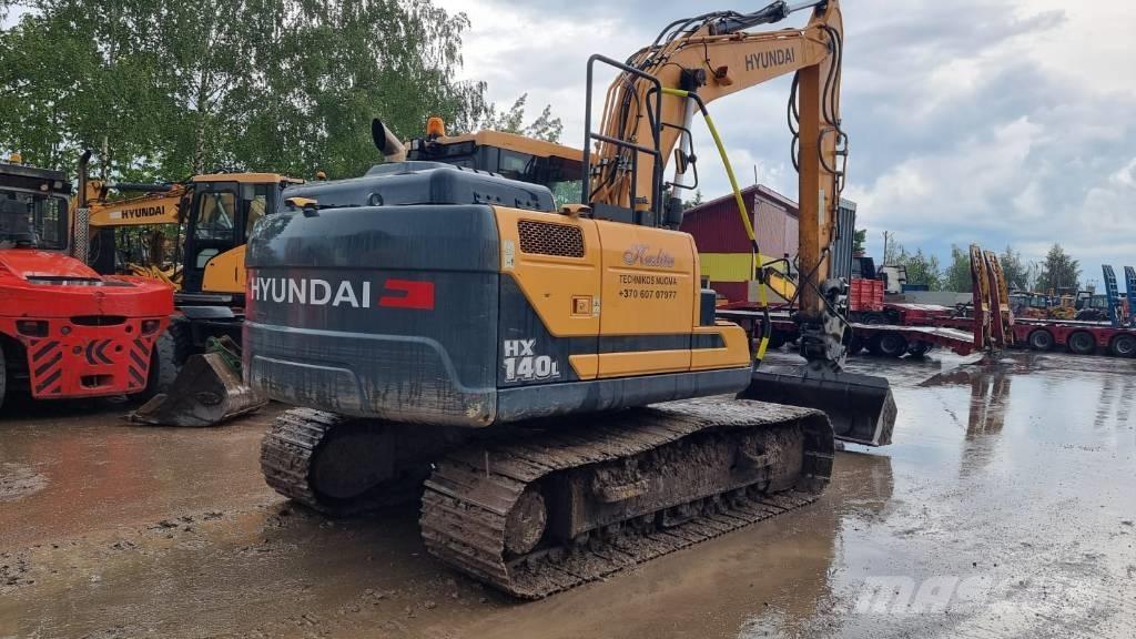 Hyundai HX 140 L Paletli ekskavatörler