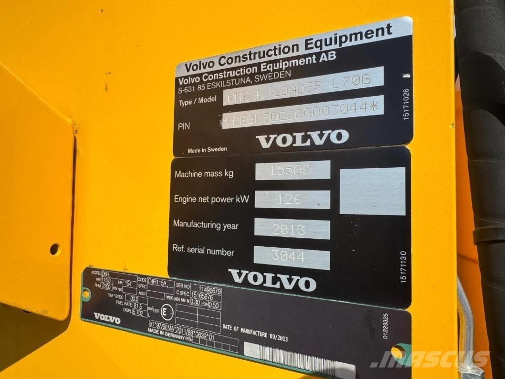 Volvo L 70 G Tekerlekli yükleyiciler