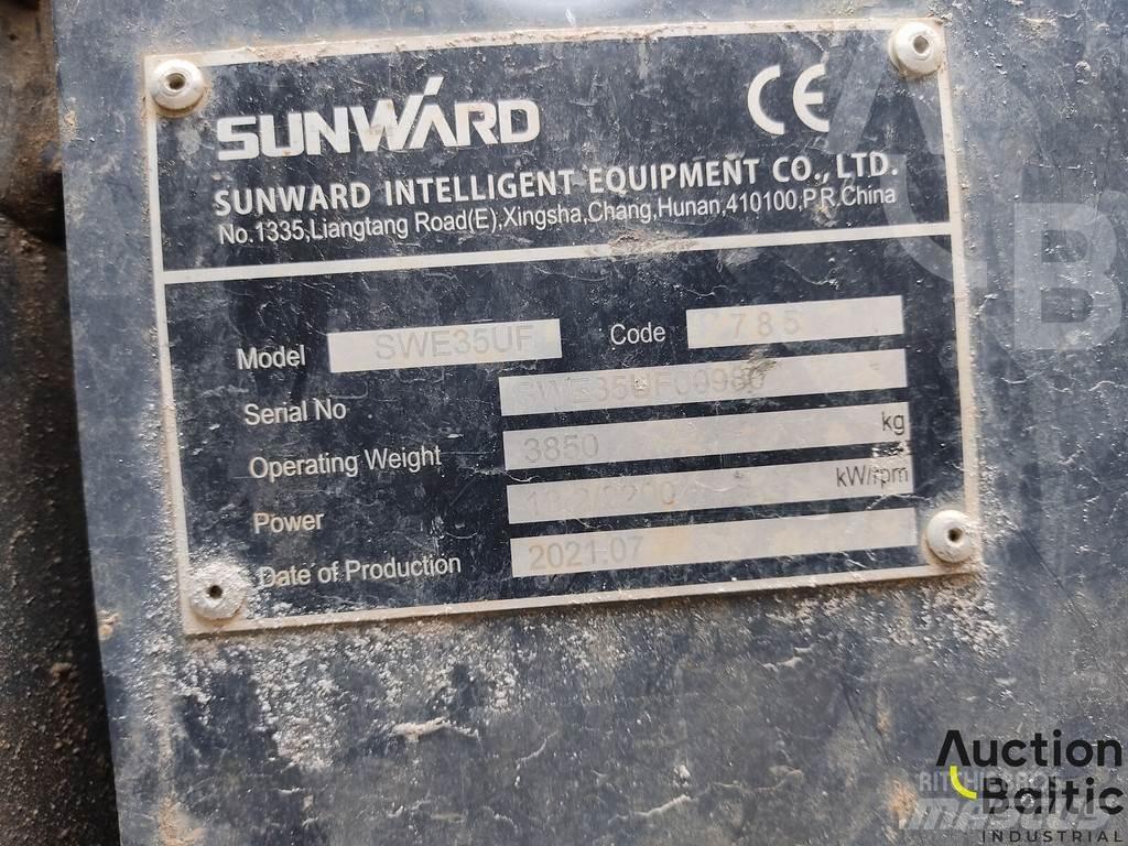 Sunward SWE35UF Mini ekskavatörler, 7 tona dek