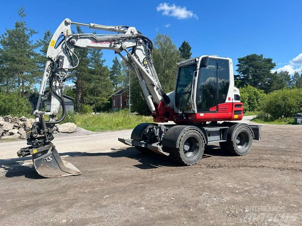 Takeuchi TB395W Lastik tekerli ekskavatörler