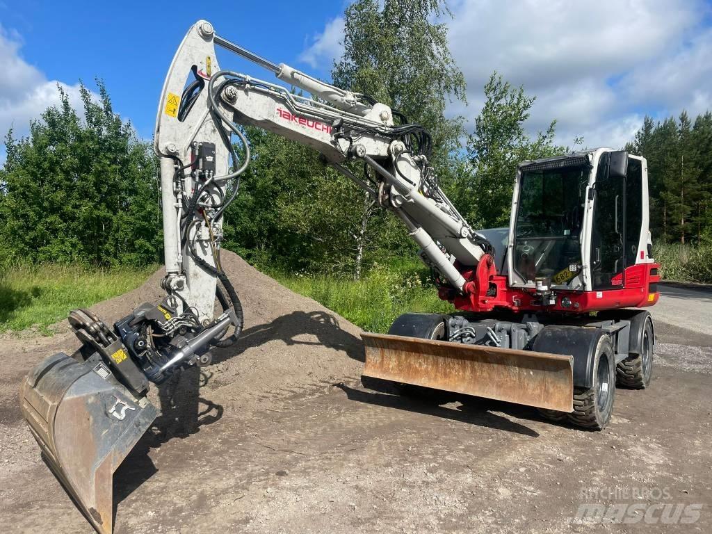 Takeuchi TB395W Lastik tekerli ekskavatörler