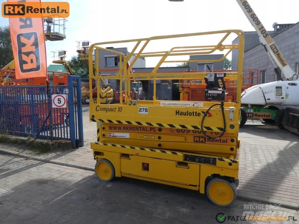 Haulotte Compact 10 Makasli platformlar