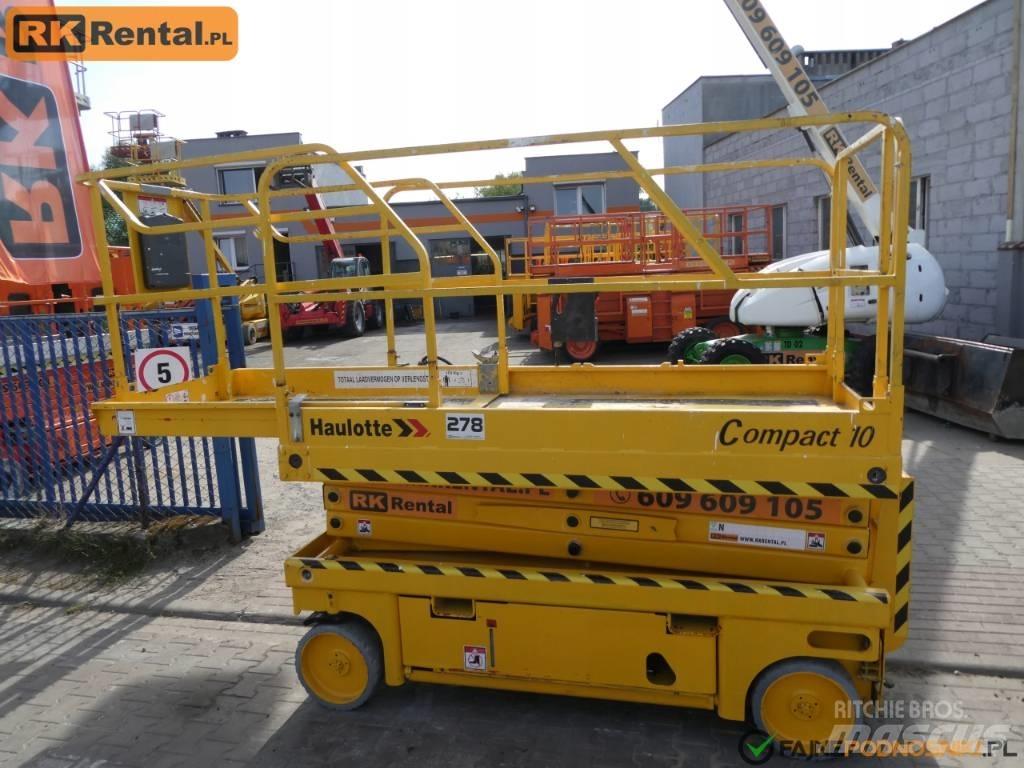 Haulotte Compact 10 Makasli platformlar