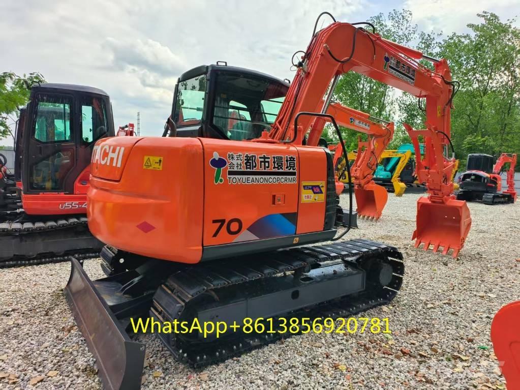 Hitachi ZX 70 Mini ekskavatörler, 7 tona dek