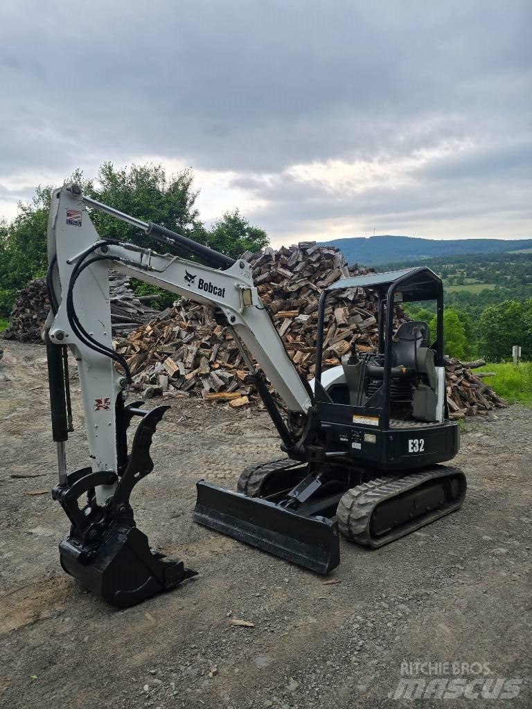 Bobcat E 32 Mini ekskavatörler, 7 tona dek