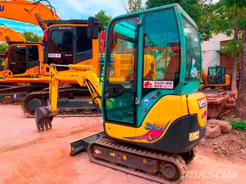 Yanmar SV 17 Mini ekskavatörler, 7 tona dek