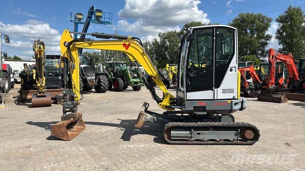 Wacker Neuson EZ36 Mini ekskavatörler, 7 tona dek