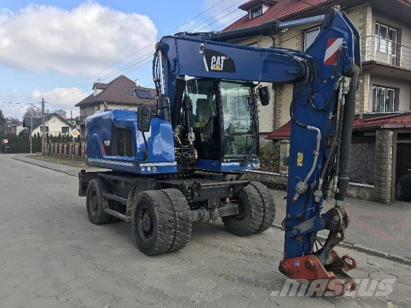 CAT M318f 318 f Lastik tekerli ekskavatörler