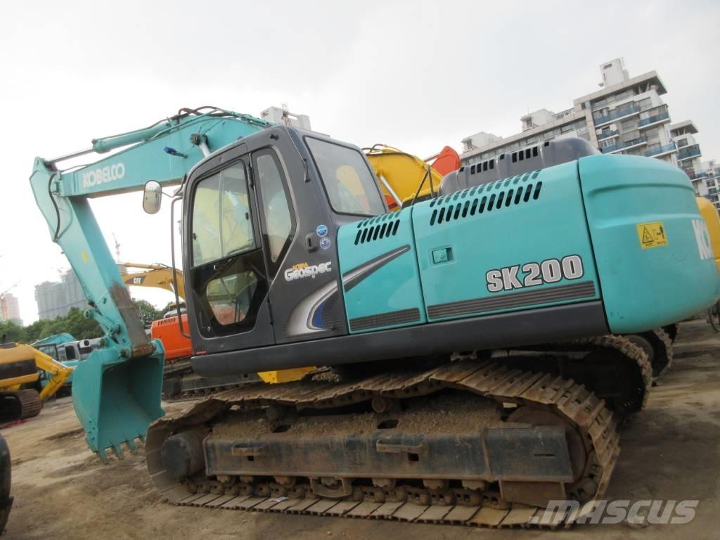 Kobelco SK 200-8 Paletli ekskavatörler