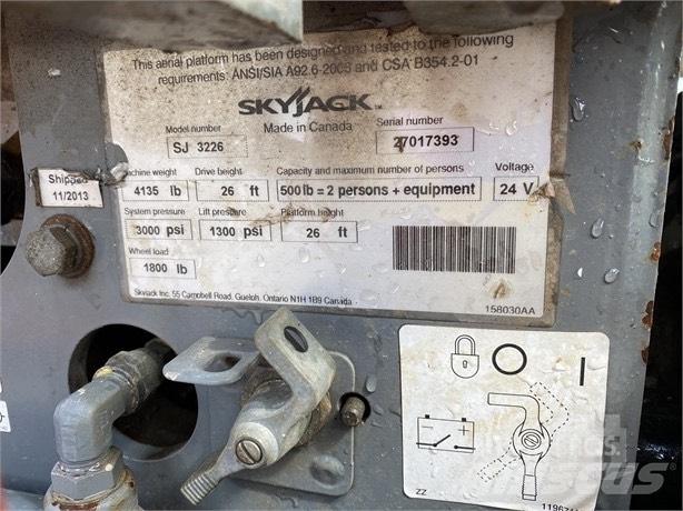 SkyJack SJ III 3226 Makasli platformlar