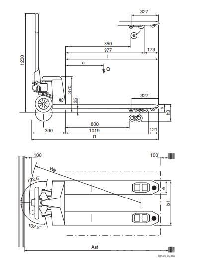 Still HPS25 Transpaletler