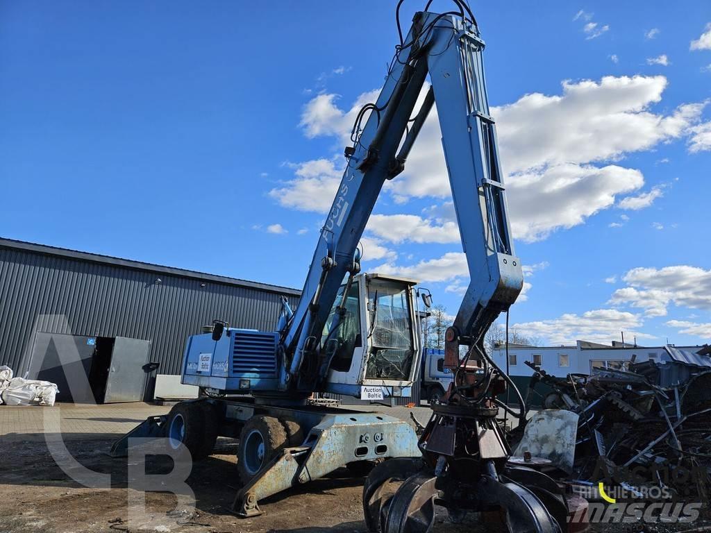 Fuchs MHL 320 Lastik tekerli ekskavatörler