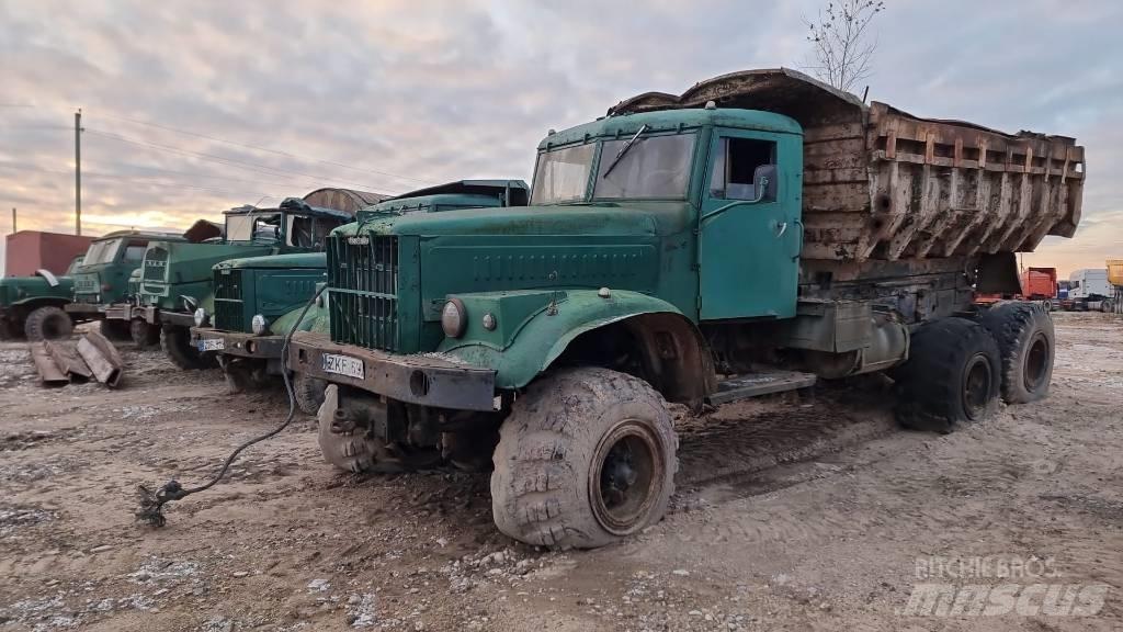 Kraz 255 B 6x6 Damperli kamyonlar