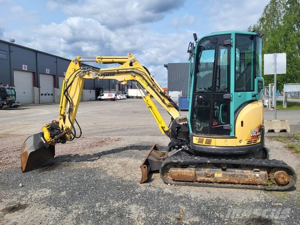 Yanmar Vio 33 U Mini ekskavatörler, 7 tona dek