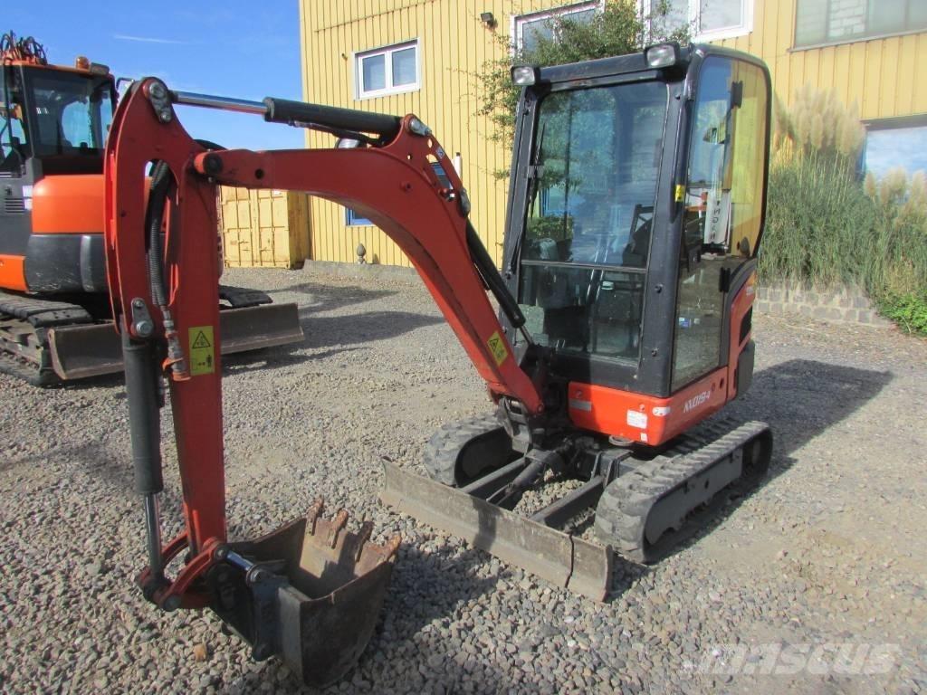 Kubota KX 019-4 Mini ekskavatörler, 7 tona dek