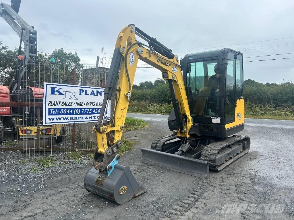 Yanmar SV 26 Mini ekskavatörler, 7 tona dek