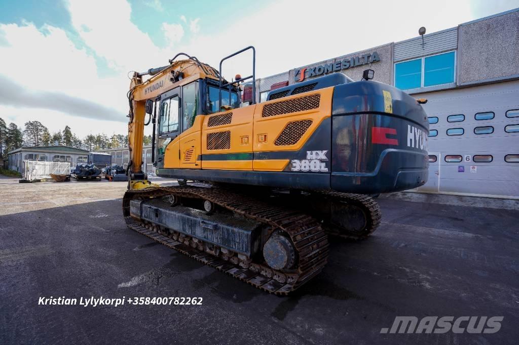 Hyundai HX 380 L Paletli ekskavatörler