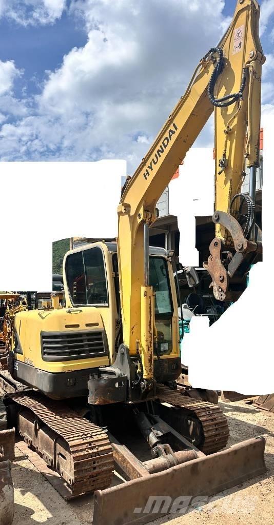 Hyundai Robex 55 Mini ekskavatörler, 7 tona dek
