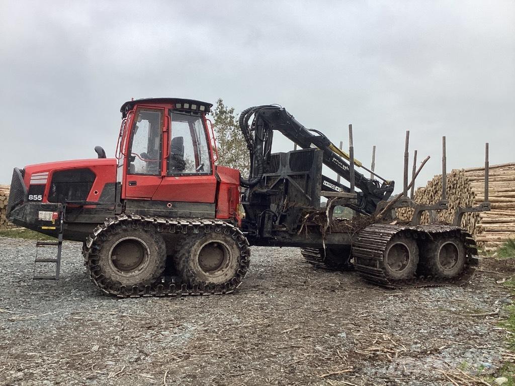 Komatsu 855 Tomruk yükleyici traktörler