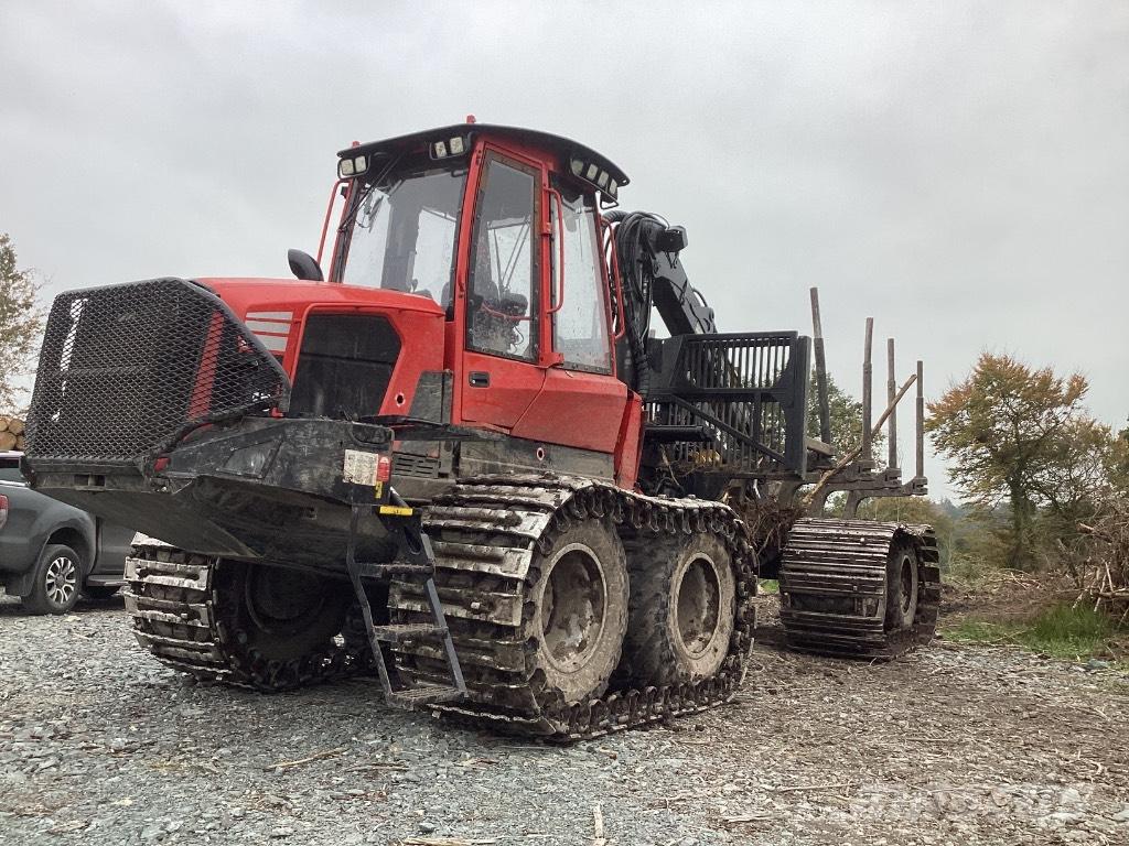Komatsu 855 Tomruk yükleyici traktörler