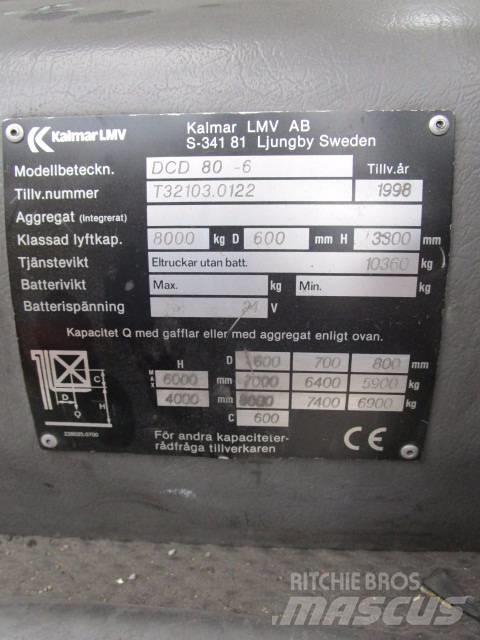 Kalmar DCD 80-6 Dizel forkliftler
