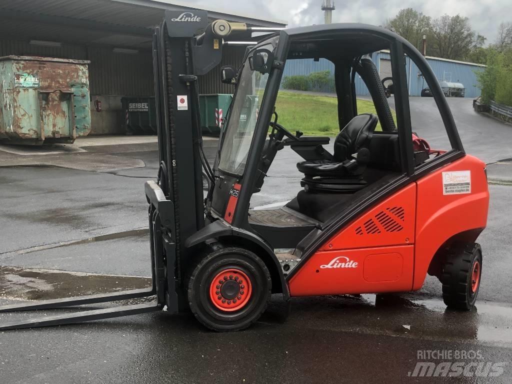 Linde H25T LPG'li forkliftler