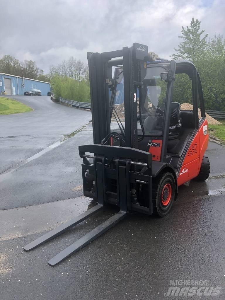 Linde H25T LPG'li forkliftler