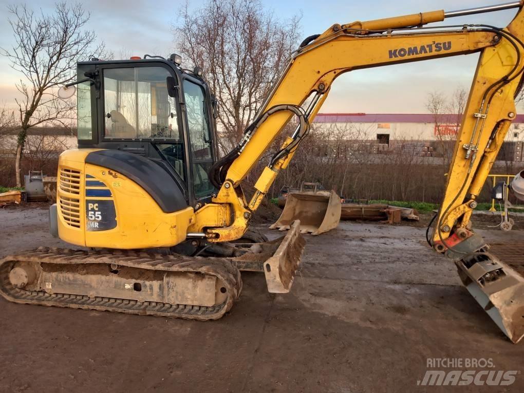 Komatsu PC 55 MR-3 Paletli ekskavatörler