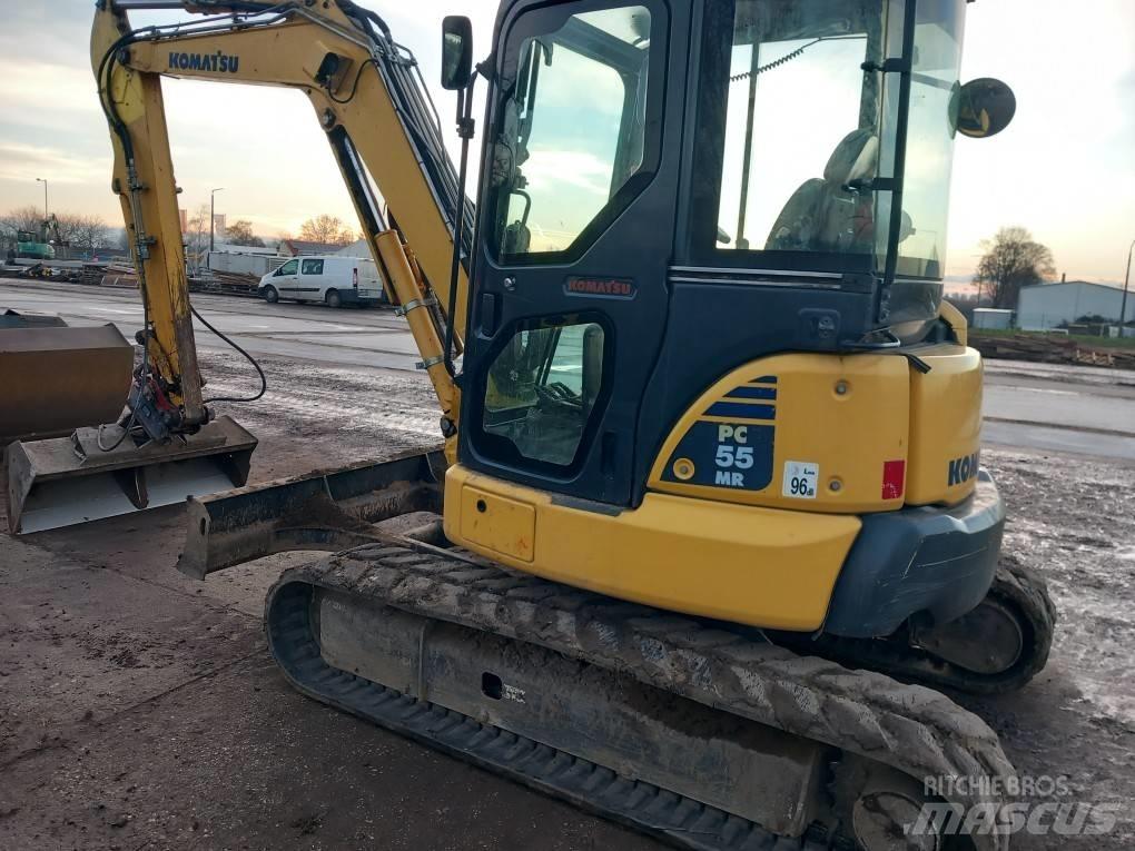 Komatsu PC 55 MR-3 Paletli ekskavatörler