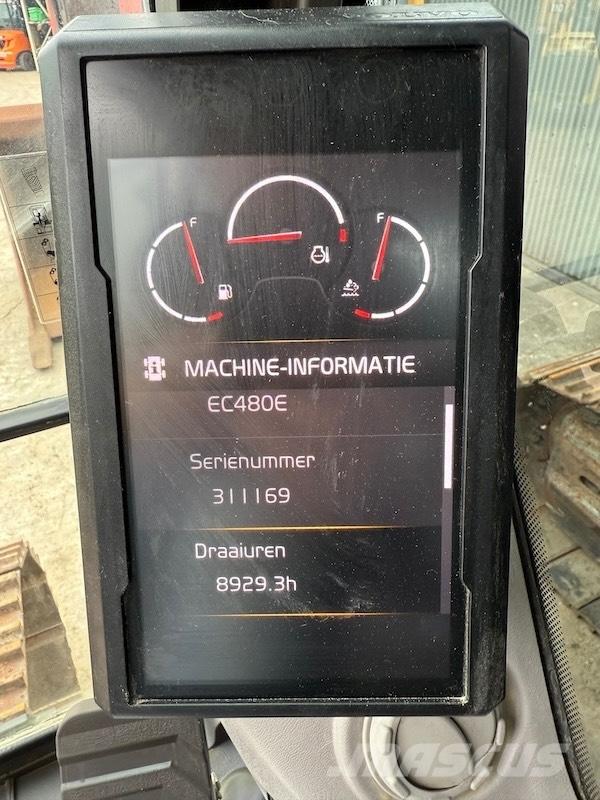 Volvo EC 480 E L Paletli ekskavatörler