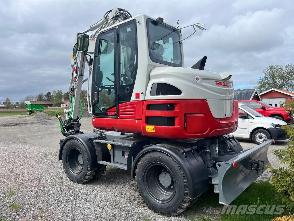 Takeuchi TB 395 W Lastik tekerli ekskavatörler