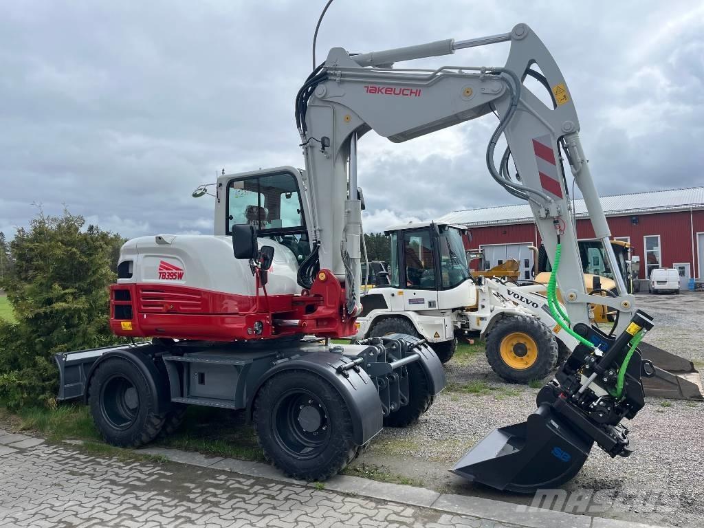 Takeuchi TB 395 W Lastik tekerli ekskavatörler
