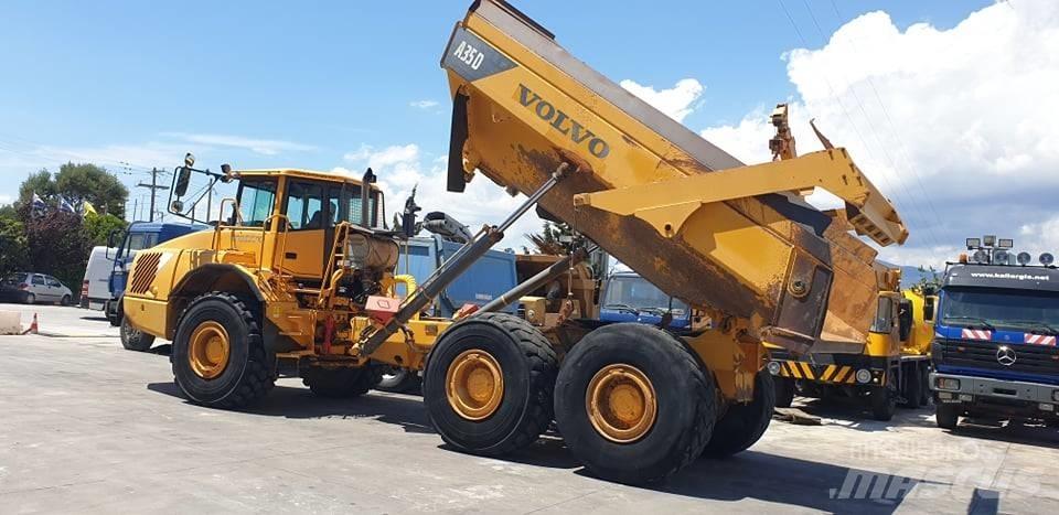 Volvo A35D Belden kirma kaya kamyonu