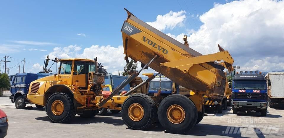 Volvo A35D Belden kirma kaya kamyonu