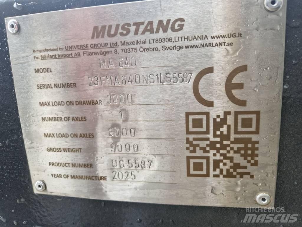 Mustang MA C-640 Diger römorklar
