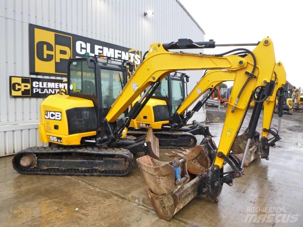 JCB 55 Z-1 Midi ekskavatörler 7 - 12 t