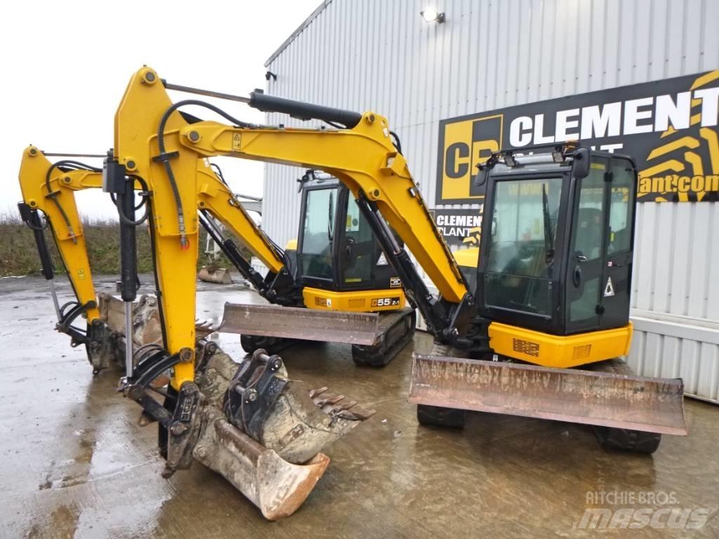 JCB 55 Z-1 Midi ekskavatörler 7 - 12 t