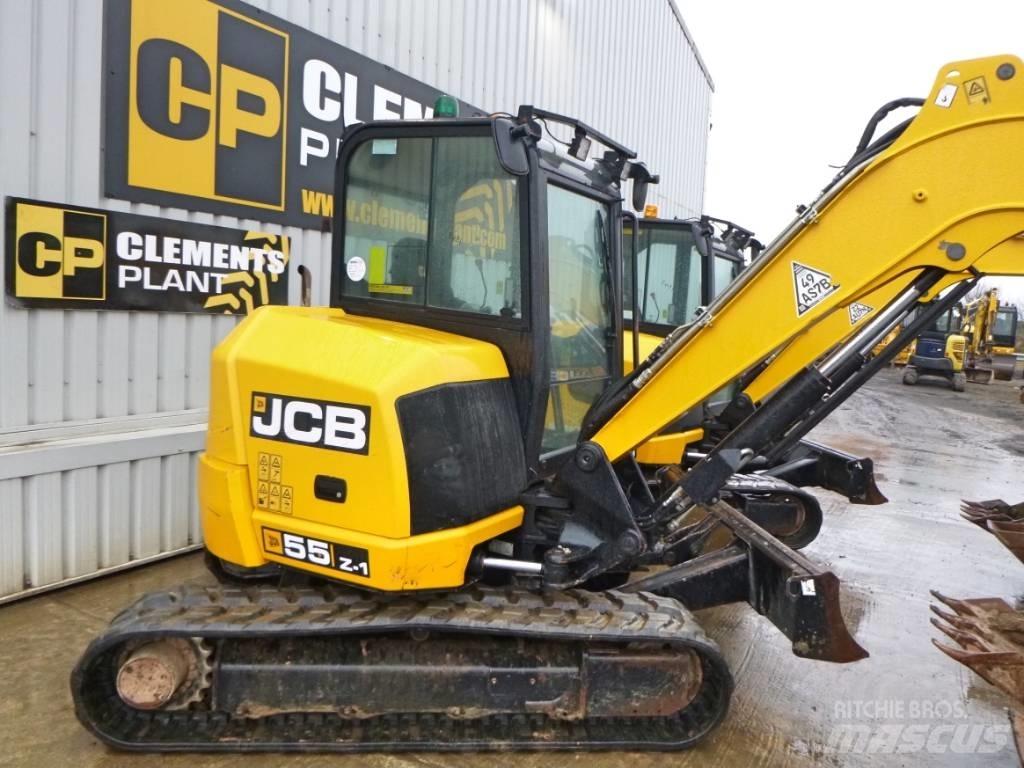 JCB 55 Z-1 Midi ekskavatörler 7 - 12 t