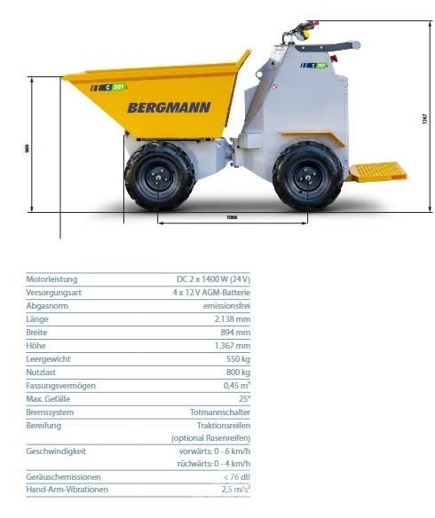 Bergmann C 301L Belden kirma kamyonlar