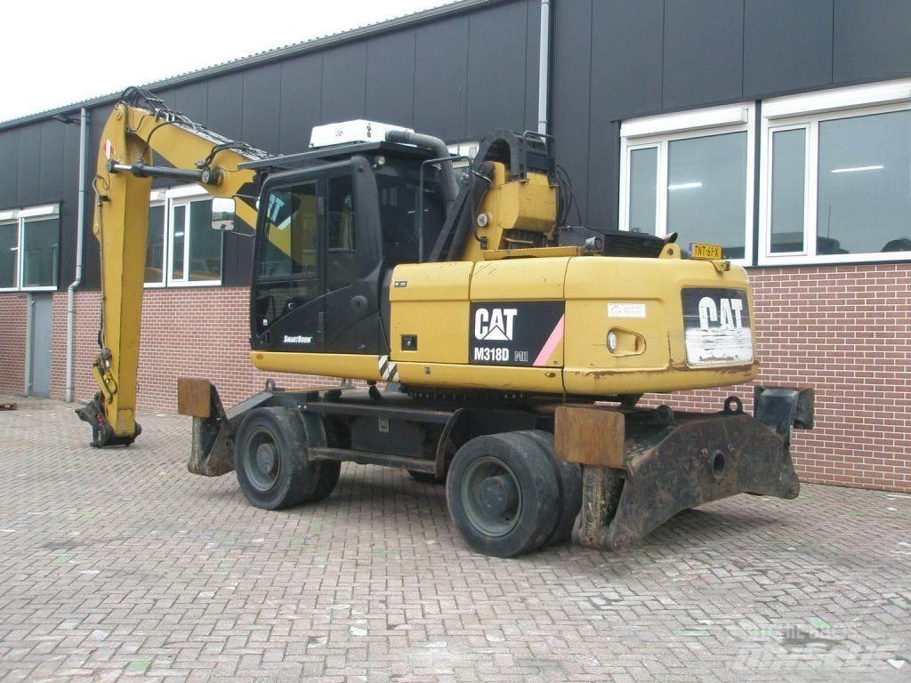 CAT M318D Lastik tekerli ekskavatörler