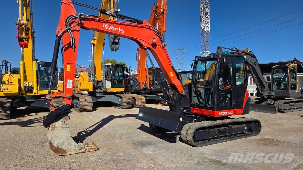 Kubota KX 080-4 Midi ekskavatörler 7 - 12 t